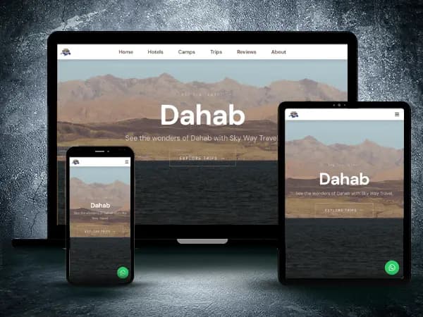 Screenshot of Sky Way Travel